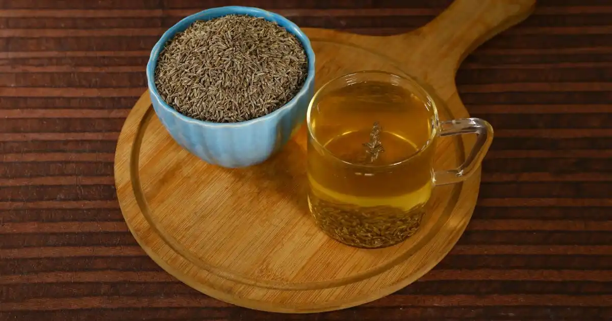 Soaked cumin seeds in water for digestive health