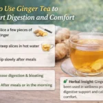 How to Use Ginger Tea to Support Digestion and Comfort